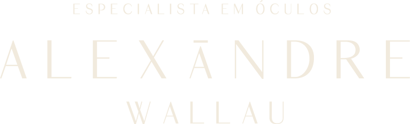 Alê Wallau — Especialista em óculos